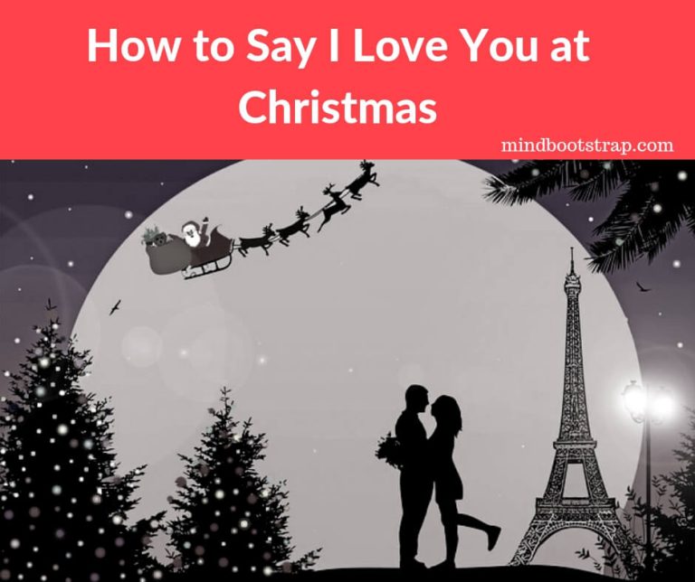 How to Say I Love You at Christmas