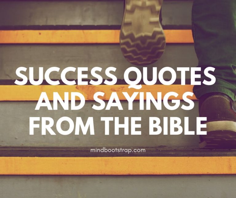 Success Quotes and Sayings from the Bible