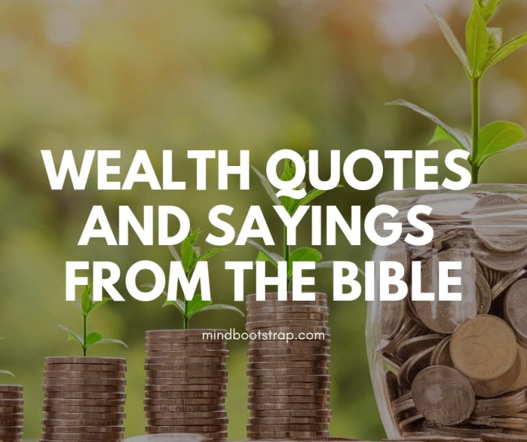 Wealth Quotes from the Bible