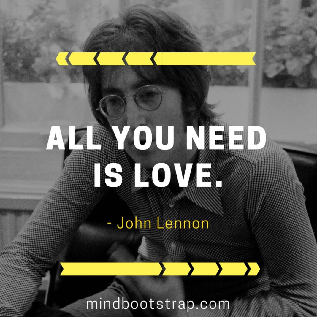 103+ Most Inspirational John Lennon Quotes & Sayings MindBootstrap