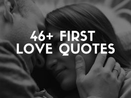 Inspiring first love quotes & sayings