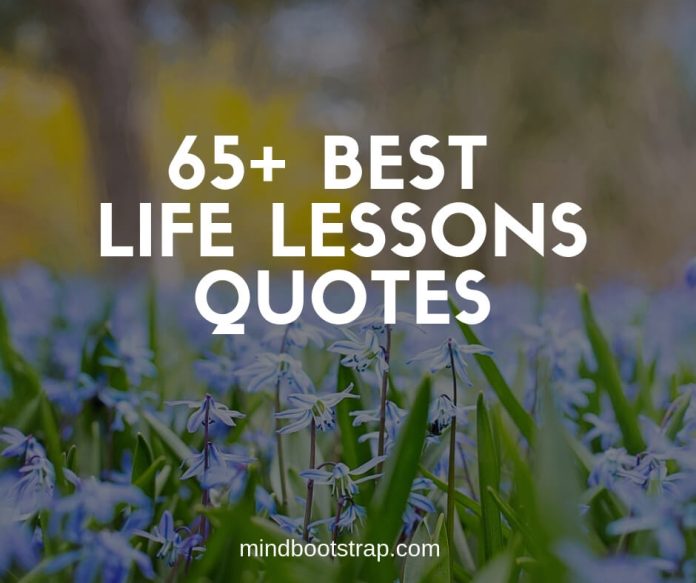 Best life lessons quotes