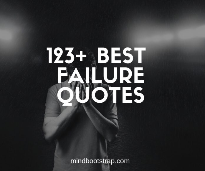 best failure quotes and sayings