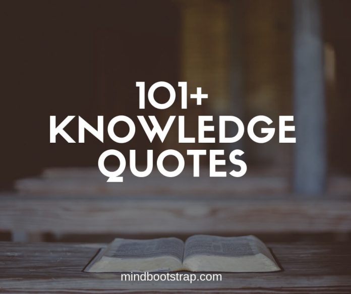 best knowledge quotes and sayings