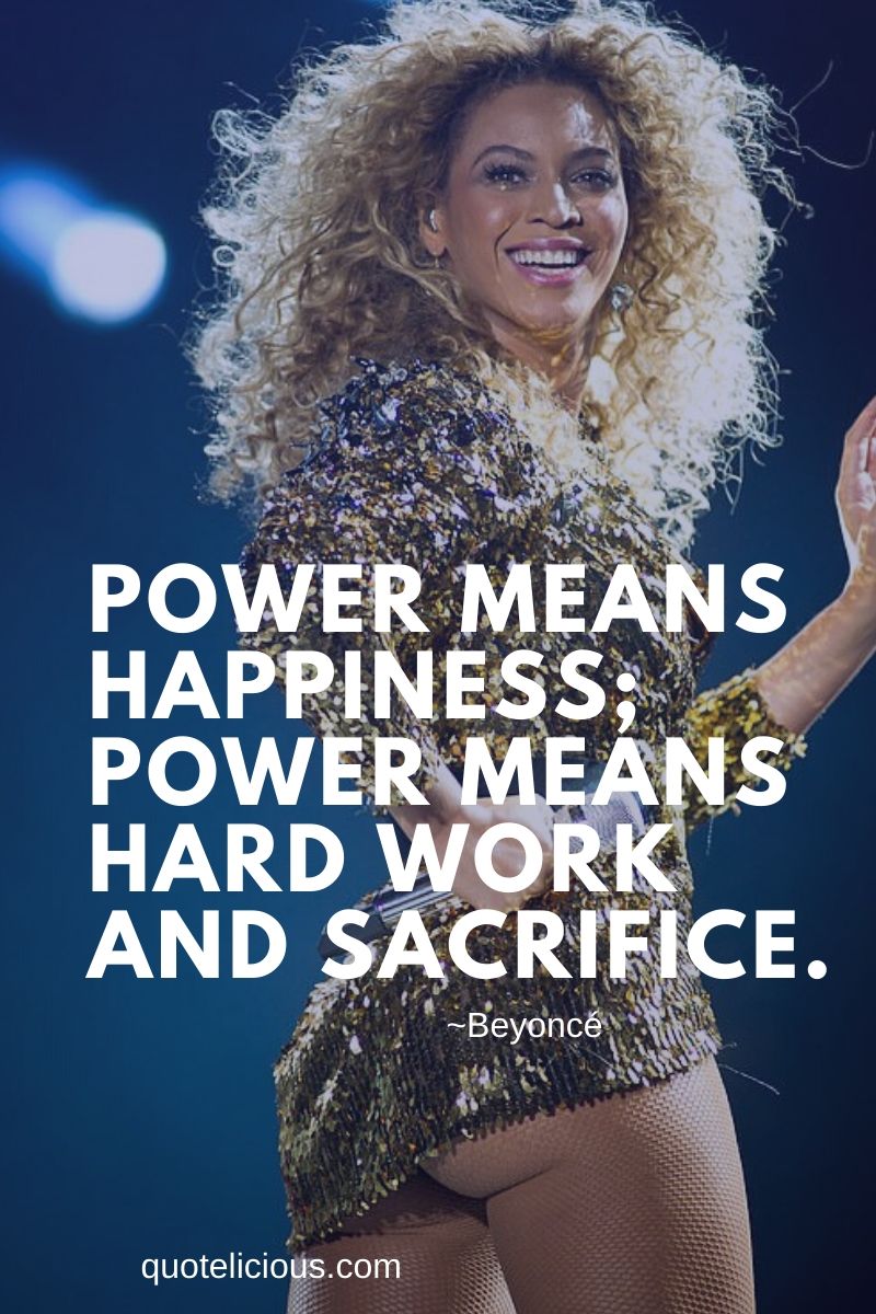 27+ [GREAT] Beyoncé Quotes and Sayings on Music, Success