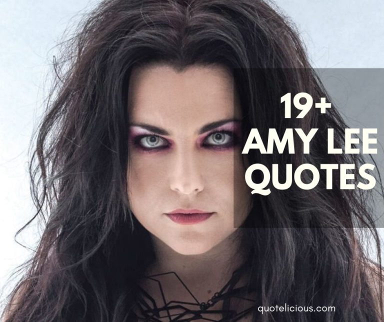 Amy Lee Quotes and Sayings