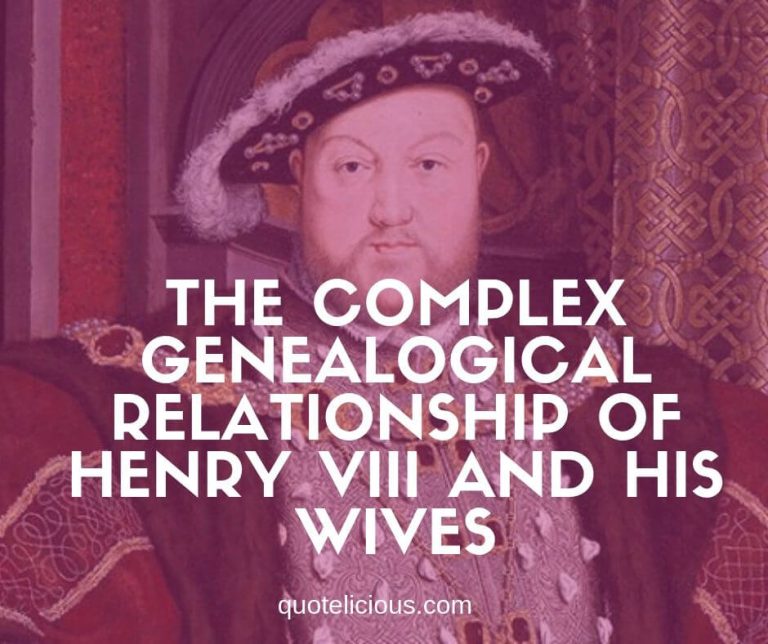 The Complex Genealogical Relationship of Henry VIII and His Wives