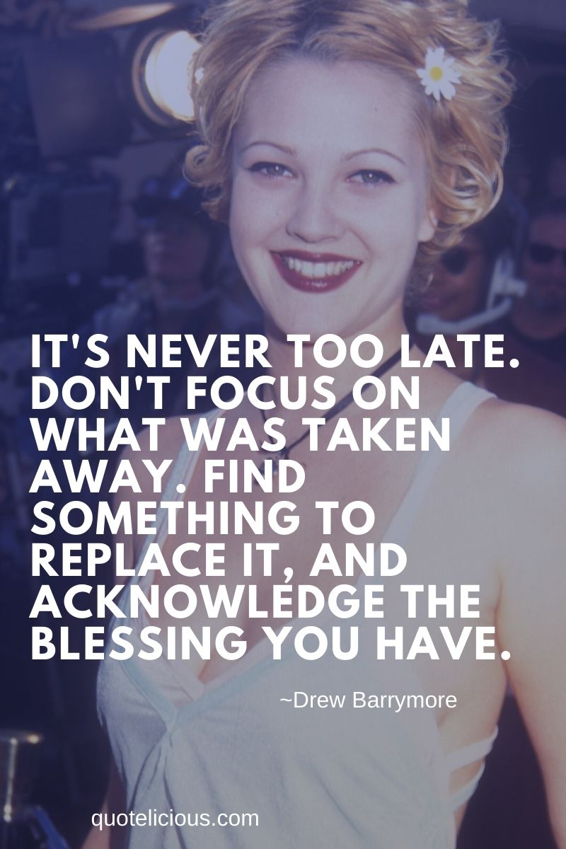 21+ Best Drew Barrymore Quotes and Sayings (With Images)