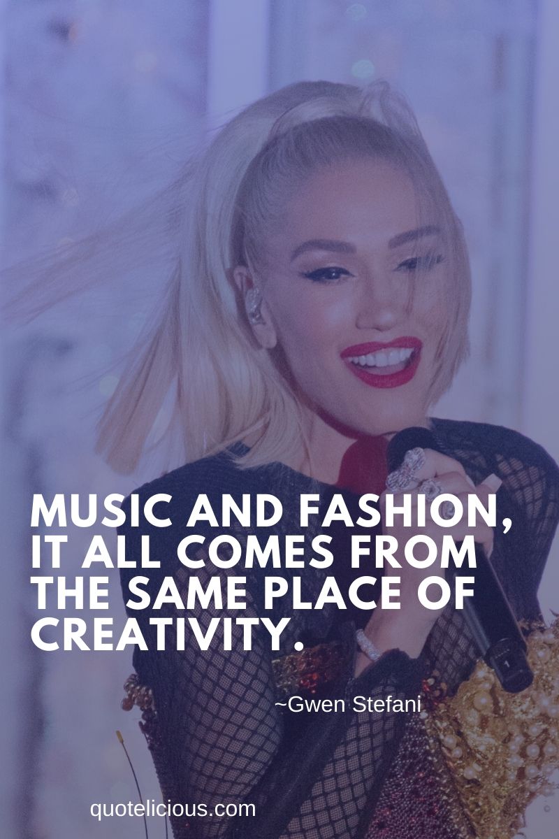 30+ [Best] Gwen Stefani Quotes and Sayings (With Images)