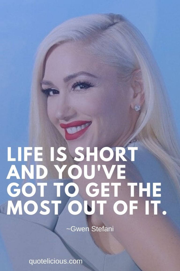 30+ [Best] Gwen Stefani Quotes and Sayings (With Images)