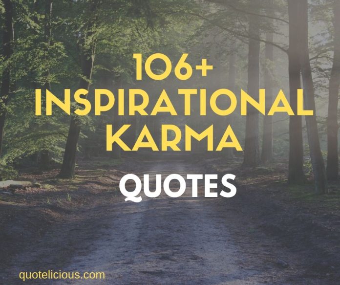 Karma quotes and sayings