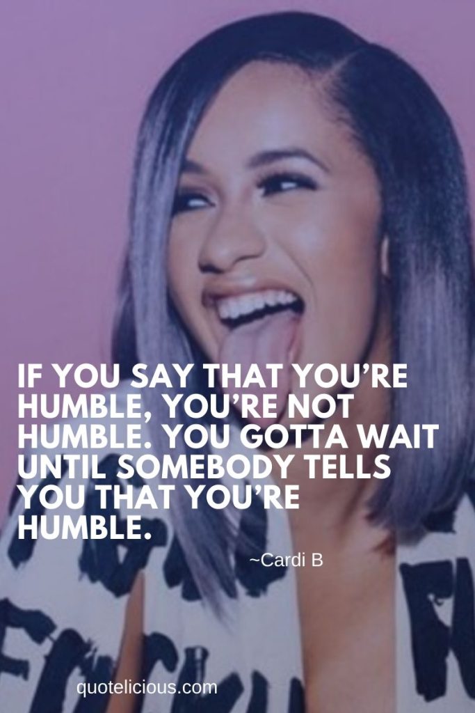 73+ Inspiring Cardi B Quotes and Sayings On Life, Success