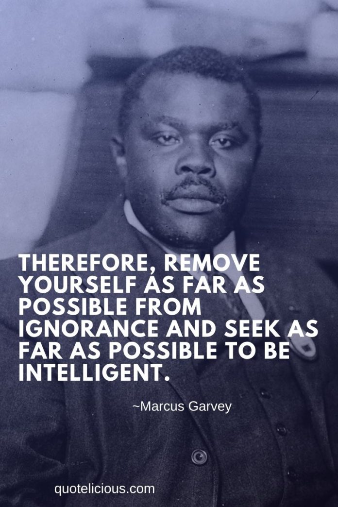 26+ Inspirational Marcus Garvey Quotes and Sayings On Confidence, Success