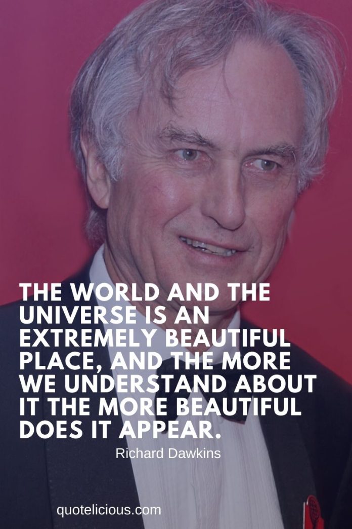 37+ Inspirational Richard Dawkins Quotes and Sayings on Religion, Faith