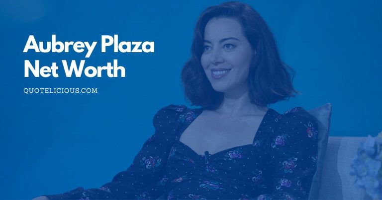 What is Aubrey Plaza’s Net Worth?