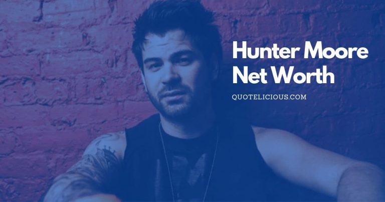 What is Hunter Moore Net Worth? | Get the Lowdown