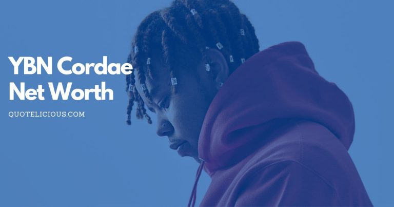 How Much is YBN Cordae’s Net Worth?