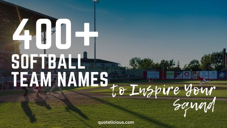 From Clever to Classic: 400+ Softball Team Names You Haven’t Heard Before